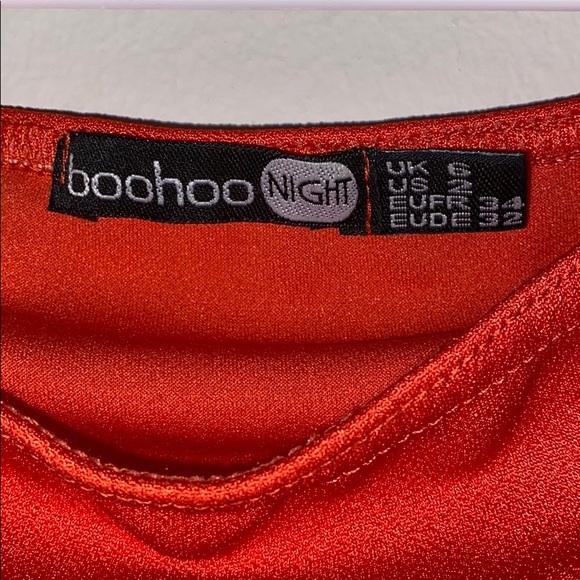 Boohoo off the should pink dress - Picture 4 of 4